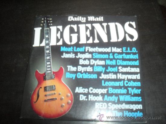 CDs de m&uacute;sica: LEGENDS. DAILY MAIL. CD. MUSICA. - Foto 1