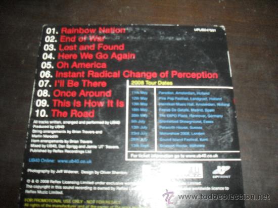 CDs de m&uacute;sica: UB40. TWENTY FOUR SEVEN. CD. MUSICA. - Foto 2
