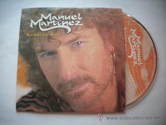CDs de m&uacute;sica: MANUEL MART&Iacute;NEZ / RESULTA QUE ... (CD SINGLE 1998) PEPETO - Foto 1