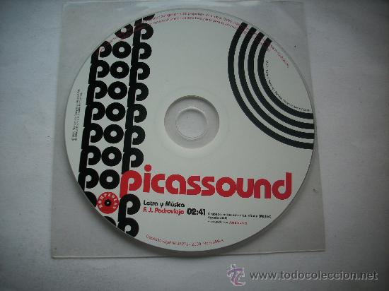 CDs de m&uacute;sica: PICASSOUND POP / CD SINGLE EN FUNDA DE PLASTICO PEPETO - Foto 1