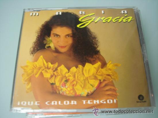 CDs de m&uacute;sica: MARIA GRACIA QUE CALOR TENGO CD SINGLE - Foto 1