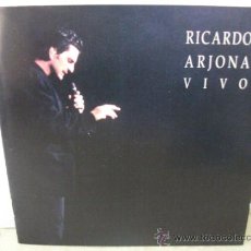 CDs de Música: CD RICARDO ARJONA, VIVO, 16 TEMAS, LIBRETO CON FOTOGRAFÍAS
