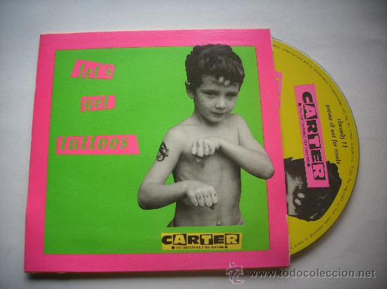 CDs de m&uacute;sica: CARTER / LET&acute;S GET TATTOOS (CD SINGLE 1995) PEPETO - Foto 1
