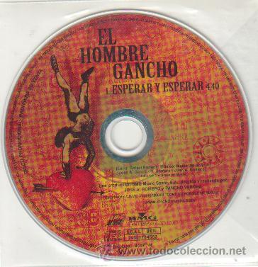 CDs de m&uacute;sica: EL HOMBRE GANCHO PROMO CD SINGLE ESPERAR Y ESPERAR - Foto 1