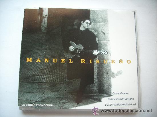 CDs de m&uacute;sica: MANUEL RISUE&Ntilde;O ONCE ROSAS CD SINGLE - Foto 1