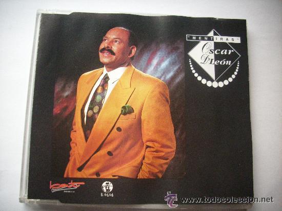 CDs de m&uacute;sica: OSCAR DLEON MENTIRAS CD SINGLE - Foto 1