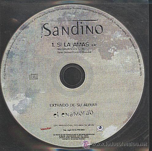 CDs de m&uacute;sica: SANDINO SI LA AMAS CD SINGLE - Foto 1