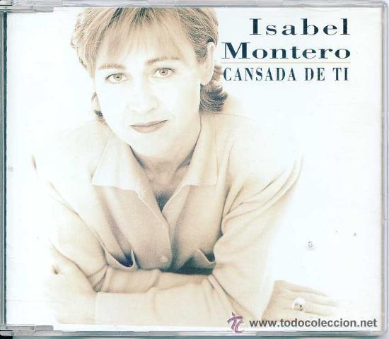 CDs de m&uacute;sica: ISABEL MONTERO CANSADA DE TI CD SINGLE - Foto 1
