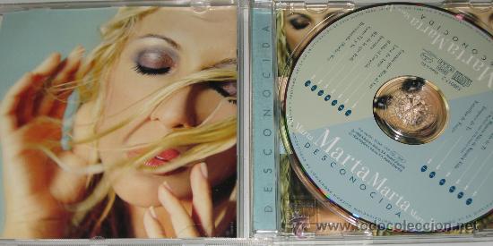 CDs de m&uacute;sica: MARTA SANCHEZ - DESCONOCIDA - CD - POLYGRAM 1998 SPAIN - COMO NUEVO - Foto 2