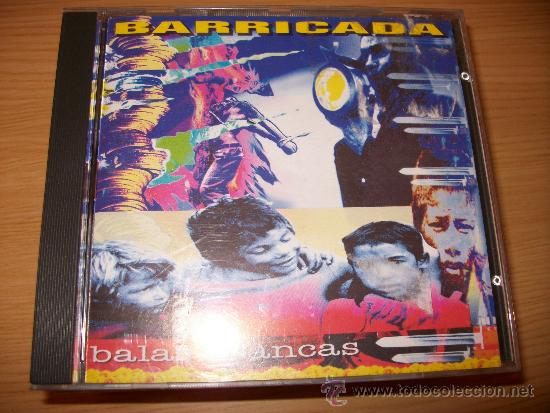 CDs de m&uacute;sica: CD BARRICADA - BALAS BLANCAS - MERCURY 1992 - EL DROGAS - Foto 1
