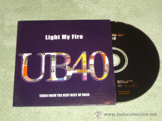 CDs de m&uacute;sica: i&ntilde;i CD UB40 LIGHT MY FIRE 2000 Lote ALFA - Foto 1
