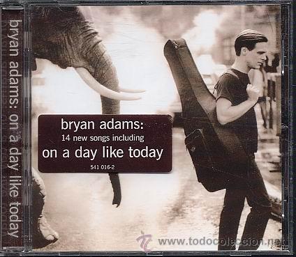 CDs de m&uacute;sica: BRYAN ADAMS-ON A DAY LIKE TODAY - Foto 1