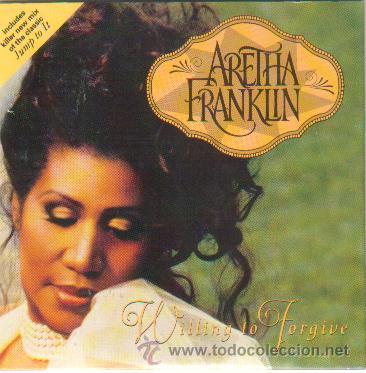 CDs de m&uacute;sica: ARETHA FRANKLIN RARO CD SINGLE WILLING FORGIVE - Foto 1