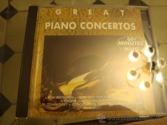 Musik-CDs: creat piano concertos, CONCIERTO DE PIANO