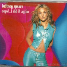 CDs de Música: BRITNEY SPEARS. OOPS! ...I DID IT AGAIN (CD SINGLE 2000)