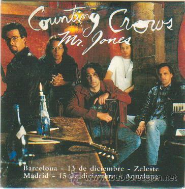 CDs de m&uacute;sica: COUNTING CROWES RARO CD SINGLE MR. JONES - Foto 1