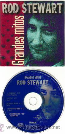 CDs de m&uacute;sica: ROD STEWART CD SINGLE GRANDES MITOS - Foto 1