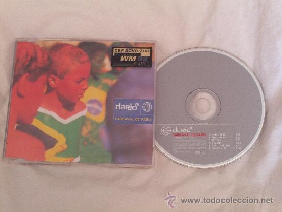 CDs de m&uacute;sica: DARIO G - CARNAVAL DE PARIS ( Single 6 versiones) - Foto 1