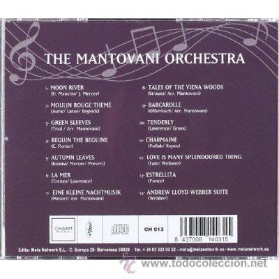 CDs de m&uacute;sica: THE MANTOVANI ORCHESTRA MOON RIVER CD - Foto 2