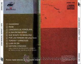 CDs de m&uacute;sica: JOAN MANUEL SERRAT 1978 CD PRECINTADO - Foto 2