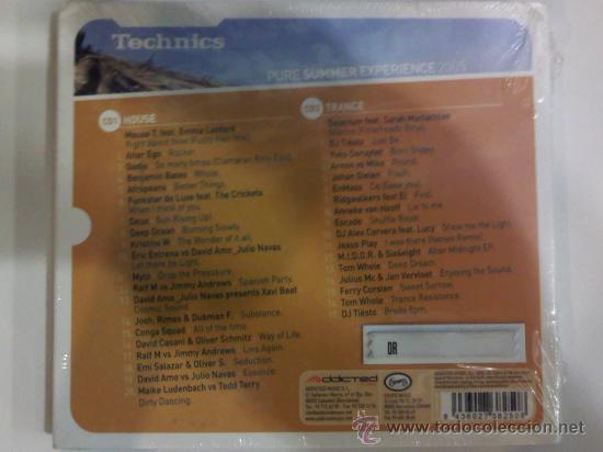 CDs de m&uacute;sica: TECHNICS PURE SUMMER EXPERIENCE 2005 2CD - Foto 2