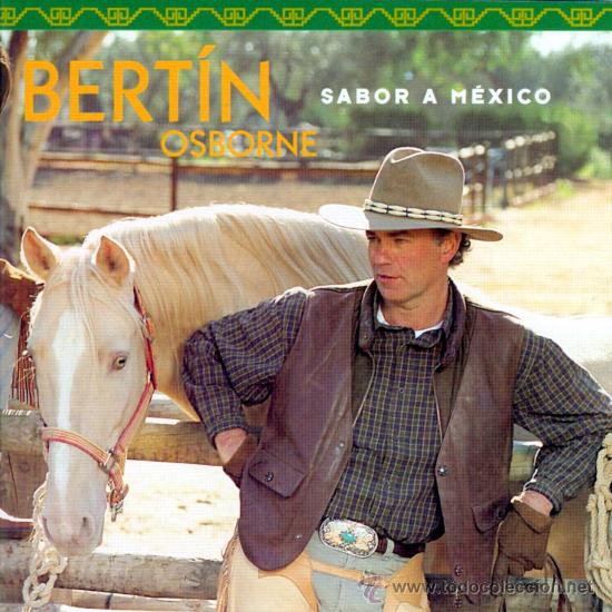 CDs de m&uacute;sica: BERTIN OSBORNE SABOR A MEXICO CD - Foto 1