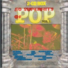 CDs de Música: 50 SUPERHITS OF POP. VOL. 1 - DOBLE CD 1997