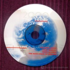 CDs de Música: 2000 TODAY - ONE LOVE - GIPSY KINGS, ZIGGY MARLEY - CD PROMO SIN CARÁTULA . Lote 32720037