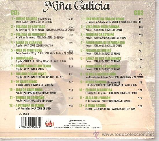 CDs de m&uacute;sica: DOBLE CD MI&Ntilde;A GALICIA - Foto 2