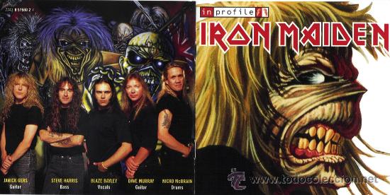 CDs de m&uacute;sica: IRON MAIDEN IN PROFILE CD - Foto 1