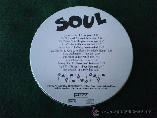 CDs de m&uacute;sica: 1 cd con 12 grandes exitos versiones originales de Soul - Foto 2