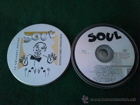 CDs de m&uacute;sica: 1 cd con 12 grandes exitos versiones originales de Soul - Foto 3