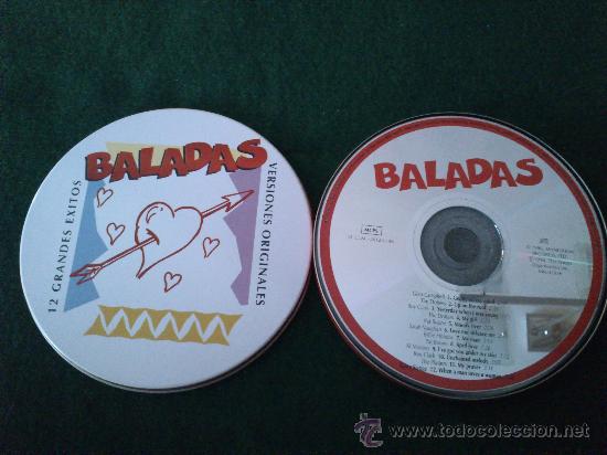 CDs de m&uacute;sica: 1cd de 12 grandes exitos originales de Baladas - Foto 3