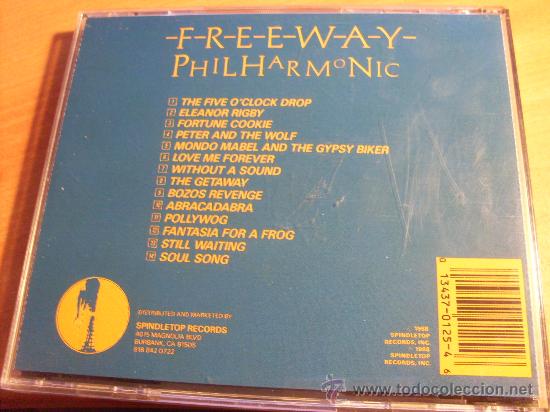 CDs de m&uacute;sica: FREEWAY PHILHARMONIC ( FREEWAY PHILHARMONIC) CD 14 TRACKS 1988 (CDI23) - Foto 2