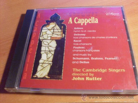 CDs de m&uacute;sica: CAMBRIDGE SINGERS ( A CAPPELLA) CD 25 TRACKS (CDI23) - Foto 1