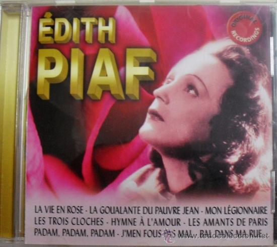 CDs de m&uacute;sica: CD DE EDITH PIAF CON 18 FABULOSOS TEMAS - Foto 1