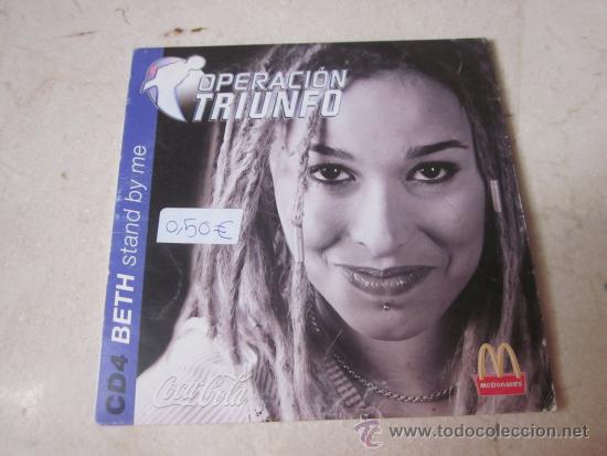 CDs de m&uacute;sica: OPERACION TRIUNFO CD 4 - BETH STAND BY ME - Foto 1