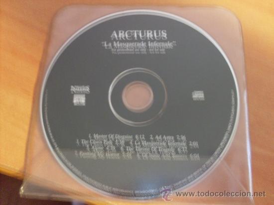 CDs de m&uacute;sica: ARCTURUS (LA MASCARADA INFERNALE) CD 8 TRACKS ( CD12) - Foto 1