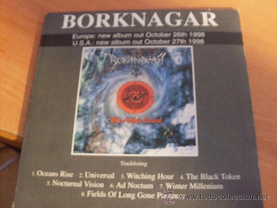 CDs de m&uacute;sica: BORKNAGAR (THE ARCHAIC COURSE) CD 8 tracks  (CD12) - Foto 1