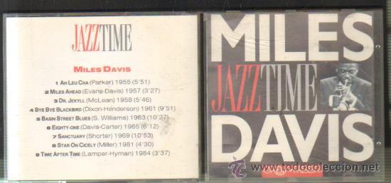 CDs de m&uacute;sica: MILES DAVIS - JAZZ TIME  CD-SOLEXT-302 - Foto 1