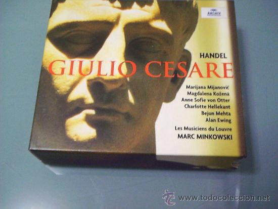 CDs de m&uacute;sica: HANDEL - Giulo Cesare. Marc Minkowski. - Foto 1
