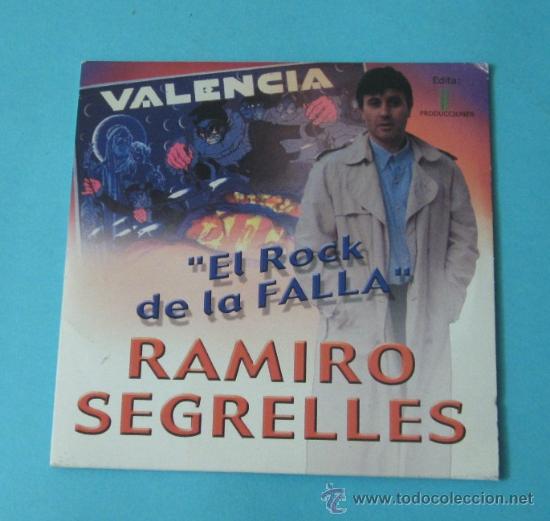 CDs de m&uacute;sica: EL ROCK DE LA FALLA. RAMIRO SEGRELLES - Foto 1