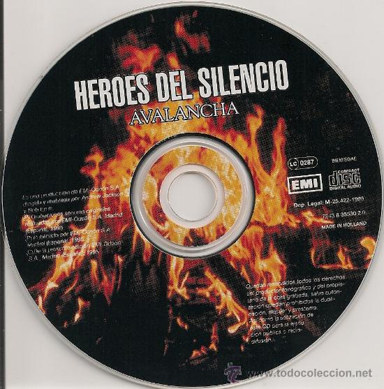 CDs de m&uacute;sica: HEROES DEL SILENCIO - AVALANCHA (CD ORIGINAL 1995) - Foto 2