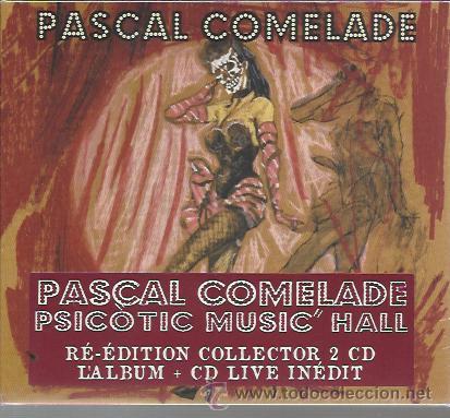 CDs de m&uacute;sica: PASCAL COMELADE - PSICOTIC MUSIC HALL - CD DOBLE BECAUSE NUEVO - Foto 1