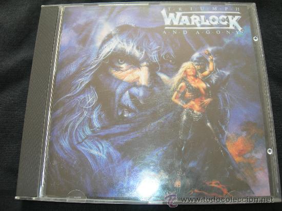 CDs de m&uacute;sica: CD WARLOCK // TRIUMPH AND AGONY - Foto 1