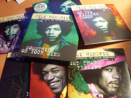 CDs de m&uacute;sica: JIMI HENDRIX ( THE COMPLETE PPX STUDIO RECORDINGS) 6 CD BOX SET (CDIB24) - Foto 1
