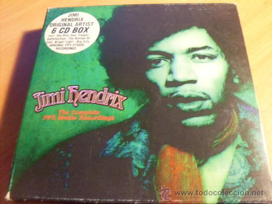 CDs de m&uacute;sica: JIMI HENDRIX ( THE COMPLETE PPX STUDIO RECORDINGS) 6 CD BOX SET (CDIB24) - Foto 3