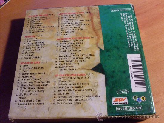 CDs de m&uacute;sica: JIMI HENDRIX ( THE COMPLETE PPX STUDIO RECORDINGS) 6 CD BOX SET (CDIB24) - Foto 2