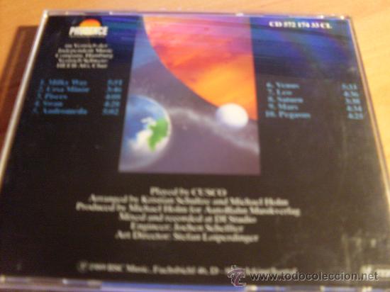 CDs de m&uacute;sica: CUSCO (PLANED VOYAGE) CD 10 TRACKS 1989 (CDIB24) - Foto 2