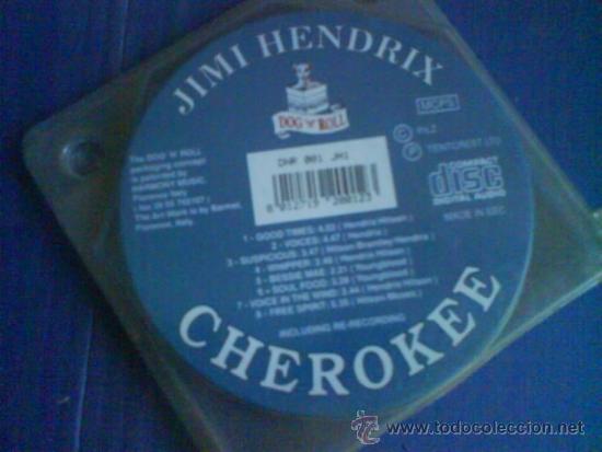 CDs de m&uacute;sica: JIMI HENDRIX CHEROKEE  THINBOX - Foto 2